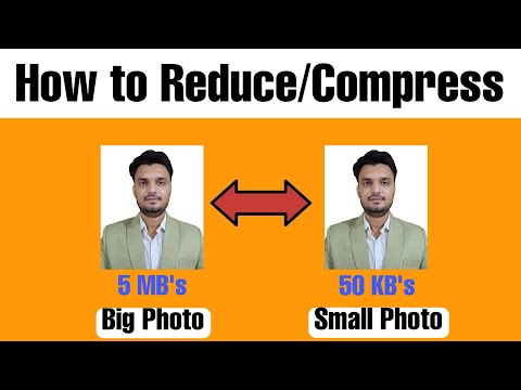 How to Reduce, Resize, and Compress Image/Photo MBs to KBs | Quick & Easy Methods