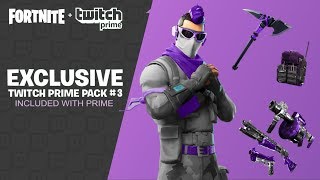 new twitch prime pack 3 leaked fortnite twitch prime pack 3 release date - pack 3 de twitch prime fortnite