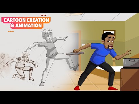 2D CARTOON CREATION AND ANIMATION WITH NO DRAWING SKILLS