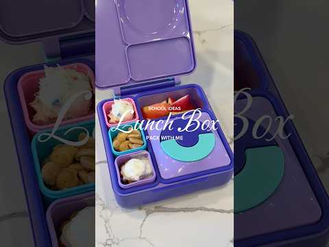 Pack my daughters school lunch with me🦄 #schoollunchideas #omiebox #asmrvlog #lunchboxideas