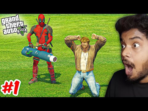 Gta5 Tamil - DEADPOOL Killed WOLVERINE?