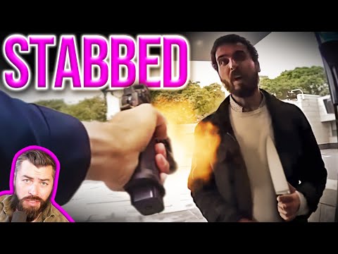 Cop STABBED During Ambush!