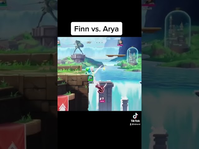 Finn vs. Arya #multiversus #shorts