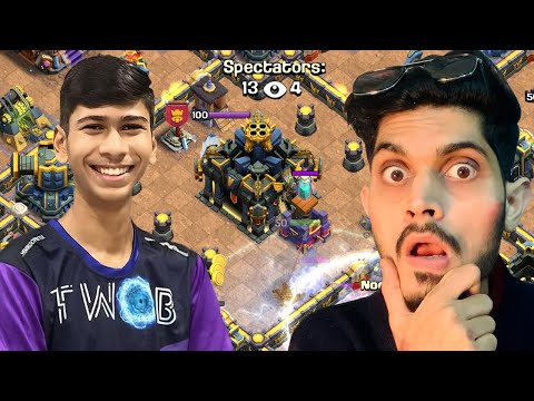 this guy is GENIUS 12 Invisible spell on PRO TH17 (Clash of Clans)