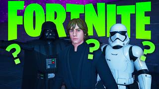 We Try To Answer 50 Star Wars Questions in Fortnite Creative