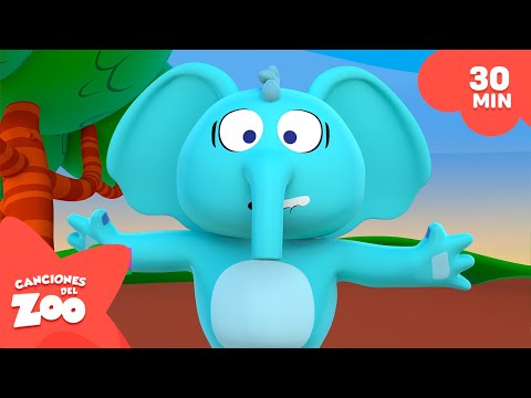 Me pica la espaldita | Canciones del Zoo 🐵 Canciones Infantiles (30 MIN) | El Reino Infantil