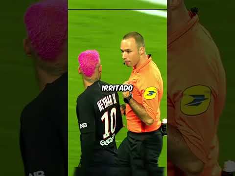 ⚽ Neymar levou amarelo por causa de um drible 😭 #shorts