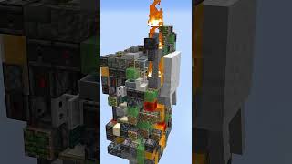Goodbye Village! I Transformed It Into Something INSANE   跟你的村子说再见吧#Minecraft #Building #redstone