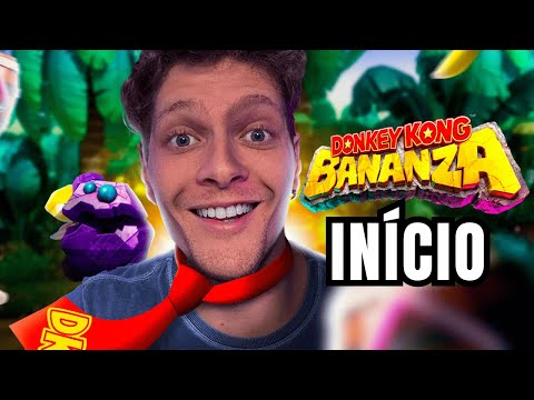 DONKEY KONG BANANZA - O Início !! (Gameplay PT-Br) Nintendo Switch 2