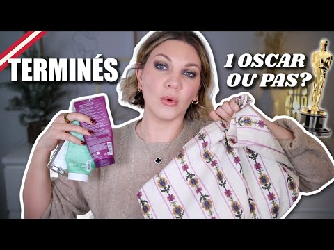 ILS MÉRITENT UN OSCAR 🧐? MES PRODUITS TERMINÉS : JE RACHÈTE OU PAS? Skincare, maquillage, cheveux