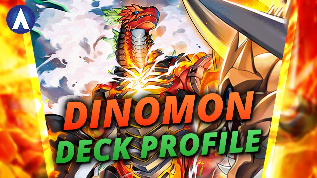 GOT THE DINO DNA!!! Dinomon Tyrannomon Deck Profile & Combo Guide | Digimon Card Game EX8