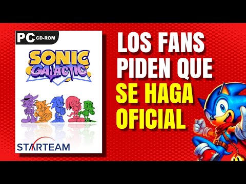 Sonic Galactic es tan GENIAL que los fans piden HACERLO OFICIAL!