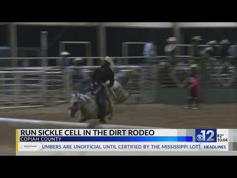 YouTube video thumbnail: Run Sickle Cell in the Dirt Rodeo Held in Mississippi