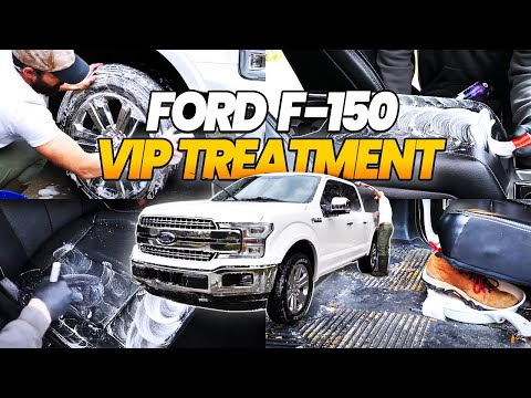 Cleaning A Filthy Work Truck | Ford F150 Car Detailing Restoration