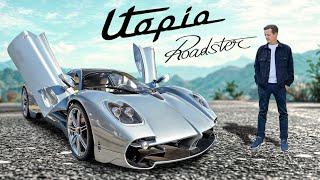 À FOND en Pagani Utopia Roadster ! L'œuvre d'art à 3m€ et 864ch !