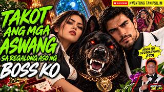 TAKOT ANG MGA ASWANG SA REGALONG ASO NG BOSS KO | Kwentong Aswang True Story