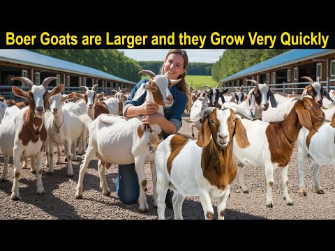 Boer Goat Farming for Meat - How to Start a Business Boer Goat Farm - Goat Farming Business Plan