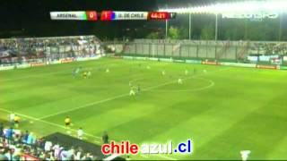 Arsenal 1 - 2 U. de Chile / Copa Sudamericana 4tos de final ida