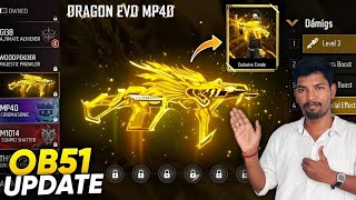OB51 UPDATE 😳 EVO GUN 🤩 EVO BUNDLE 🔥 FREEFIRE NEXT OB51 UPDATE TAMIL 
