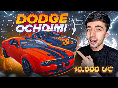 DODGE MOSHINA KELDI 🥵 10,000 UC ENG ZO'RINI OLDIM - PUBG MOBILE!!!