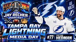 Tampa Bay Lightning Media Day : Lightning captain Victor Hedman 9/16/26