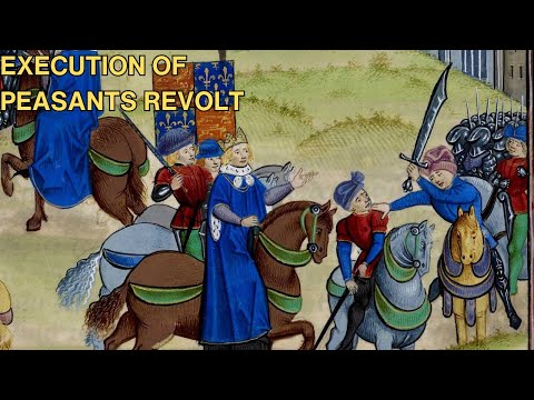 Public Execution Of The Peasants Revolt Leader