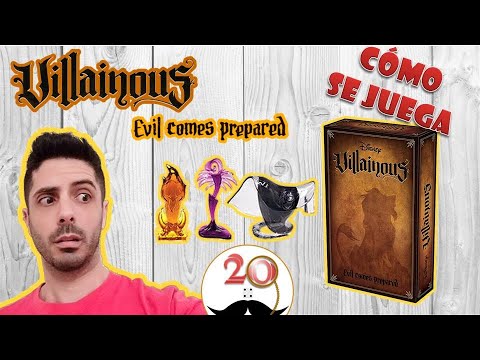 Reseña de Disney Villainous: Evil Comes Prepared en YouTube