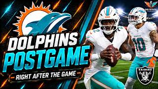 Miami Dolphins Postgame: Tough Week 1 Reality Check After Raiders Loss