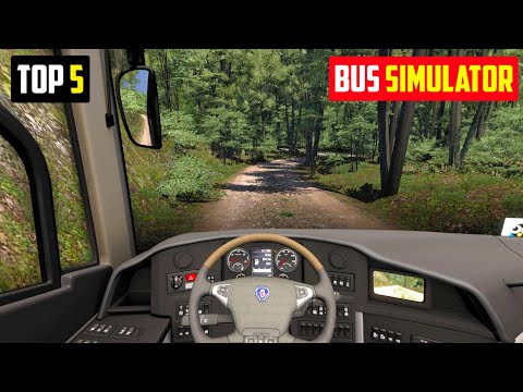 Top 5 Bus simulator games for android | Best bus simulator games for android in 2024