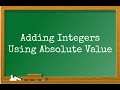 Understanding Integer Addition with Absolute Values