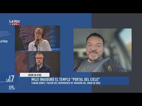 Fabián Gómez, pastor evangélico, sobre el discurso de Milei I LA VOZ EN VIVO