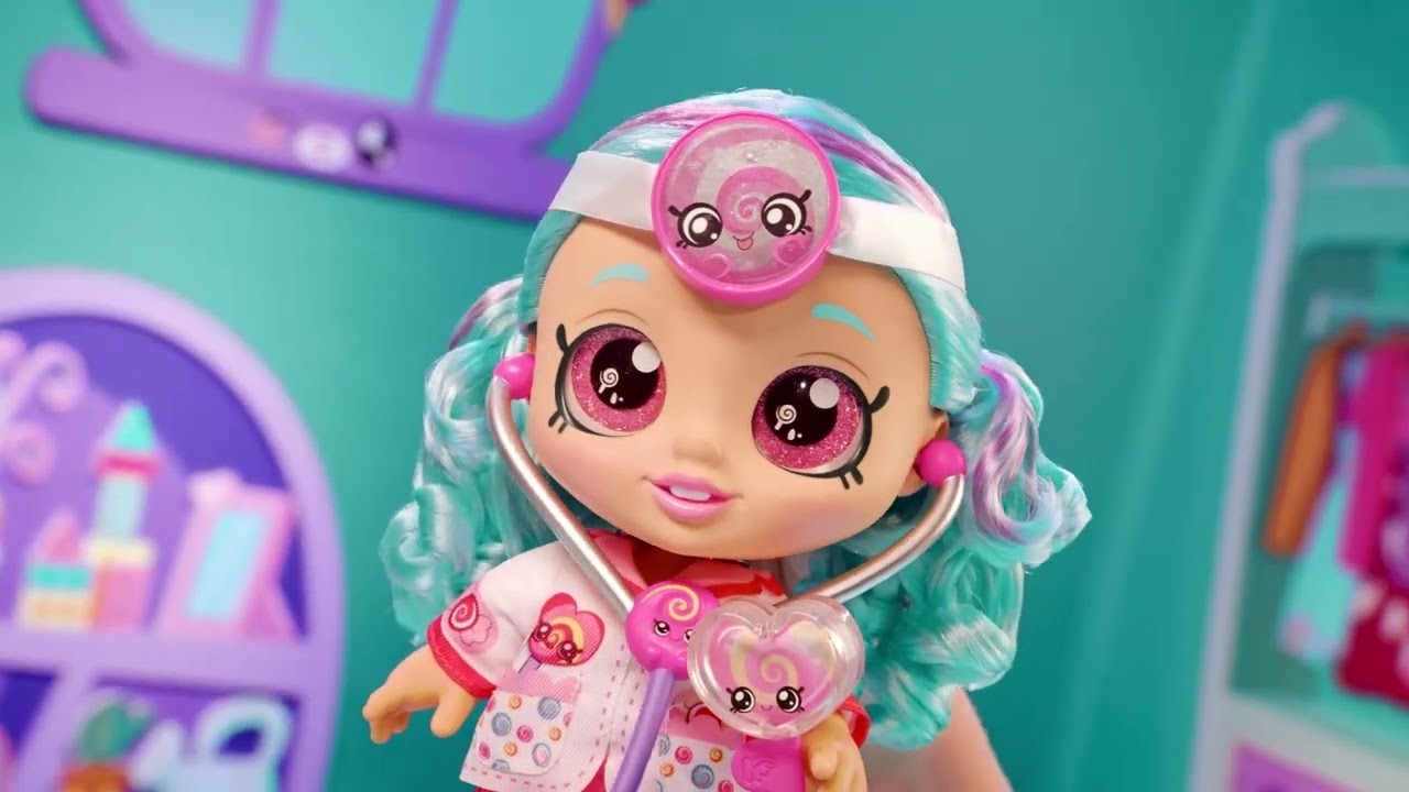 Кукла Синди Попс Kindy Kids с аксессуарами  - видео Кукла Синди Попс Kindy Kids с аксессуарами  - видео