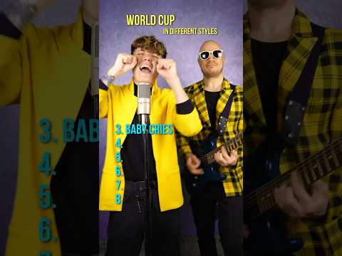 World Cup in Different Styles, ishowspeed #ishowspeed #cover