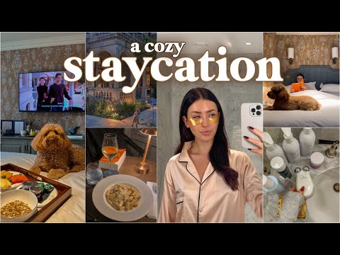 solo staycation | a cozy night away in the lake district with freddie!! 🥹