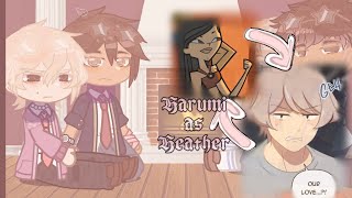 Owh react to harumi as Heather from tdi♡!!