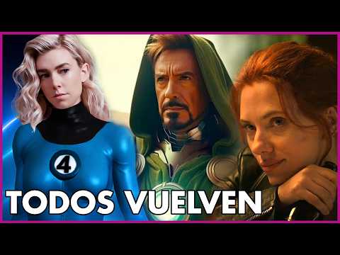 ¡MÁS REGRESOS EN AVENGERS DOOMSDAY! 4 Fantásticos y el Universo de Sony Se Cae a Pedazos