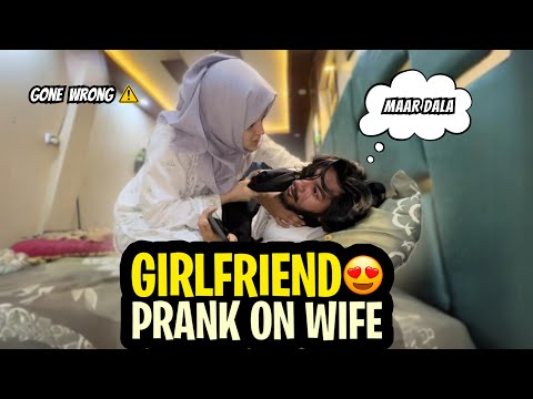 GIRLFRIEND PRANK On Wife GOES WRONG⚠️😂