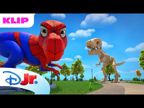 Dino-skelettet | Spidey og hans fantastiske venner | Disney Junior Danmark