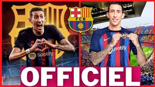 ANGEL DI MARIA EST UN NOUVEAU JOUEUR DU BARÇA EN 2025 - C'EST OFFICIEL !