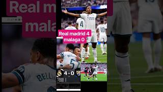 Le Real Madrid s'est imposé avec brio 4-0 face à Malaga ce  30 août 2026 au stade Santiago Bernabéu