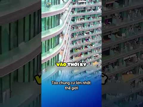 Sững sờ với tòa chung cứ lớn nhất Hàng Châu, Trung Quốc #short #khampha #trungquoc