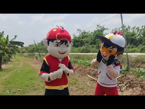 BADUT LUCU Badut Boboiboy Joget Dj Remix Dalamo Terbaru Asyik Banget!!