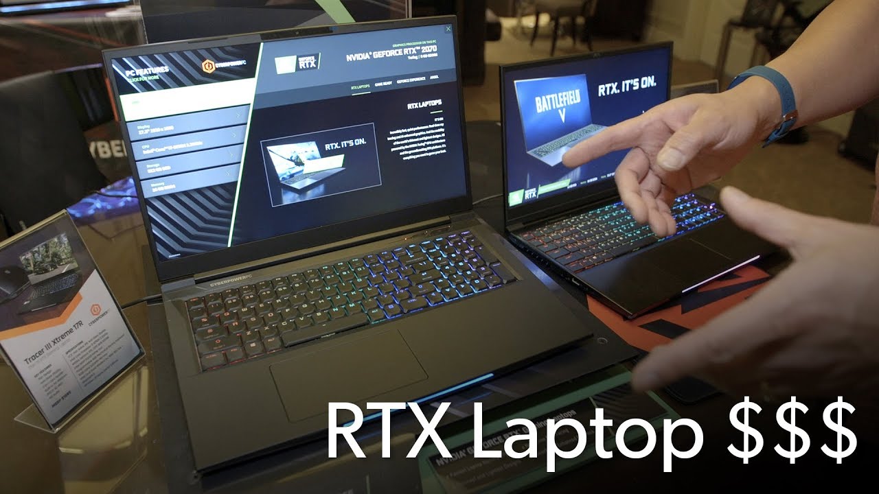 Just how much will RTX laptops cost?