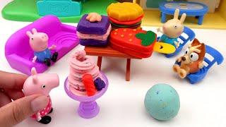 Peppa Play-Doh Cooking Party – Learn Colors for Kids