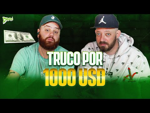 DTOKE VS BARBA ROJA JUEGAN AL TRUCO POR 1000 USD 😱 | Dtoke Free