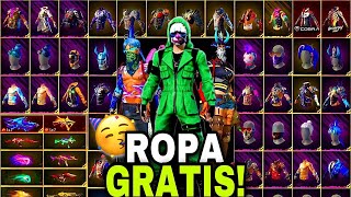 🤯 !!LA MEJOR APP PARA TENER TODAS las ROPAS  GRATIS  en FREE FIRE 2025 🔥