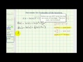 Understanding Derivatives Involving Natural Logarithms