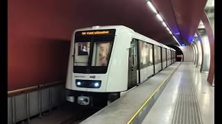 Budapešť 7/8 - metro Budapešť 3/3 linka M4