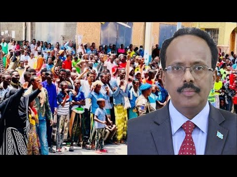 TOOS: Shacabka Muqdisho oo Farmaajo & Xasan Sheekh la kala saftay dagaalka doorashada..