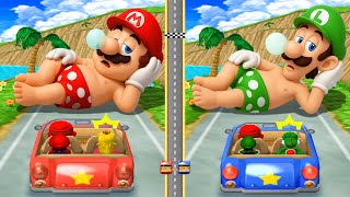 【マリオパーティ 4+5+6+7】最も危険なミニゲーム集！マリオVSピーチVSルイージVSヨッシーの大激突！